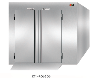 Tủ ủ bột dòng roll-in 6 xe đẩy