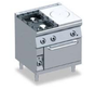 Bếp mặt nấu nguyên khối kèm 2 họng- Dòng 700 Professional - ETP72FN - Emmepi