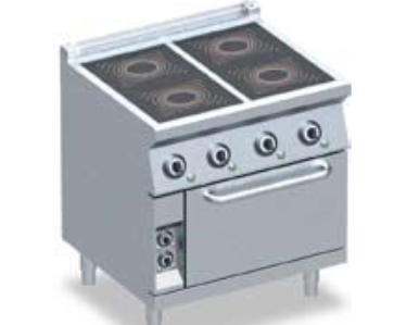 Bếp từ kèm lò nướng - 704EFVN - Emmepi