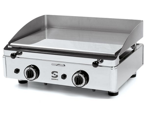 Sammic - Gas Griddle Plate with Hard Chromium Surface - SPC-601