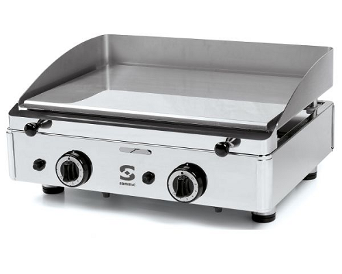 Sammic - Gas Griddle Plate with Hard Chromium Surface - SPC-601