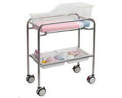 Stainless Steel Baby Bath trolley