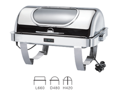 Kingo - Oblong Chafing Dish w/ S.S Legs - TCS6702-1/ TCS6702-2