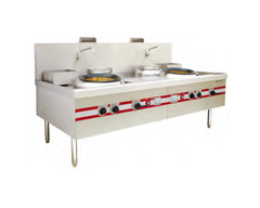 Power Flame - ETL Series - WRG-2B-GET - Super Power Wok Range (GuangDong Style)