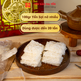  100gr - Yến sạch miếng vuông 