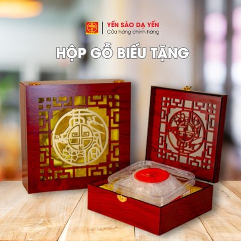 Hộp gỗ biếu tặng