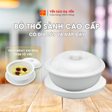  50gr Yến Thô Nguyên Tổ Ít Lông, Nhiều Sợi, Nở Nhiều - Hộp 6-7 Tổ - Tặng kèm thố sành cao cấp và nhíp 