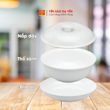  50gr Yến Thô Nguyên Tổ Ít Lông, Nhiều Sợi, Nở Nhiều - Hộp 6-7 Tổ - Tặng kèm thố sành cao cấp và nhíp 