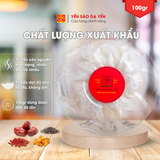  100gr Yến Sạch Nguyên Tổ Rút Lông - Sợi Dài, Nở Nhiều - Hộp 19-20 Lần Dùng - Tặng kèm máy chưng yến 