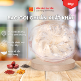  100gr Yến Thô Nguyên Tổ Ít Lông, Nhiều Sợi, Nở Nhiều - Hộp 11-12 Tổ - Tặng kèm máy chưng yến tự động 