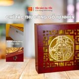 Hộp gỗ biếu tặng sang trọng, chế tác từ gỗ tự nhiên - Phân loại 100gr, 50gr 