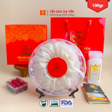  100gr Yến Sạch Xuất Khẩu Mỹ được USDA, FDA cấp phép - Nhiều Sợi, Nở Nhiều - Tặng kèm máy chưng yến 