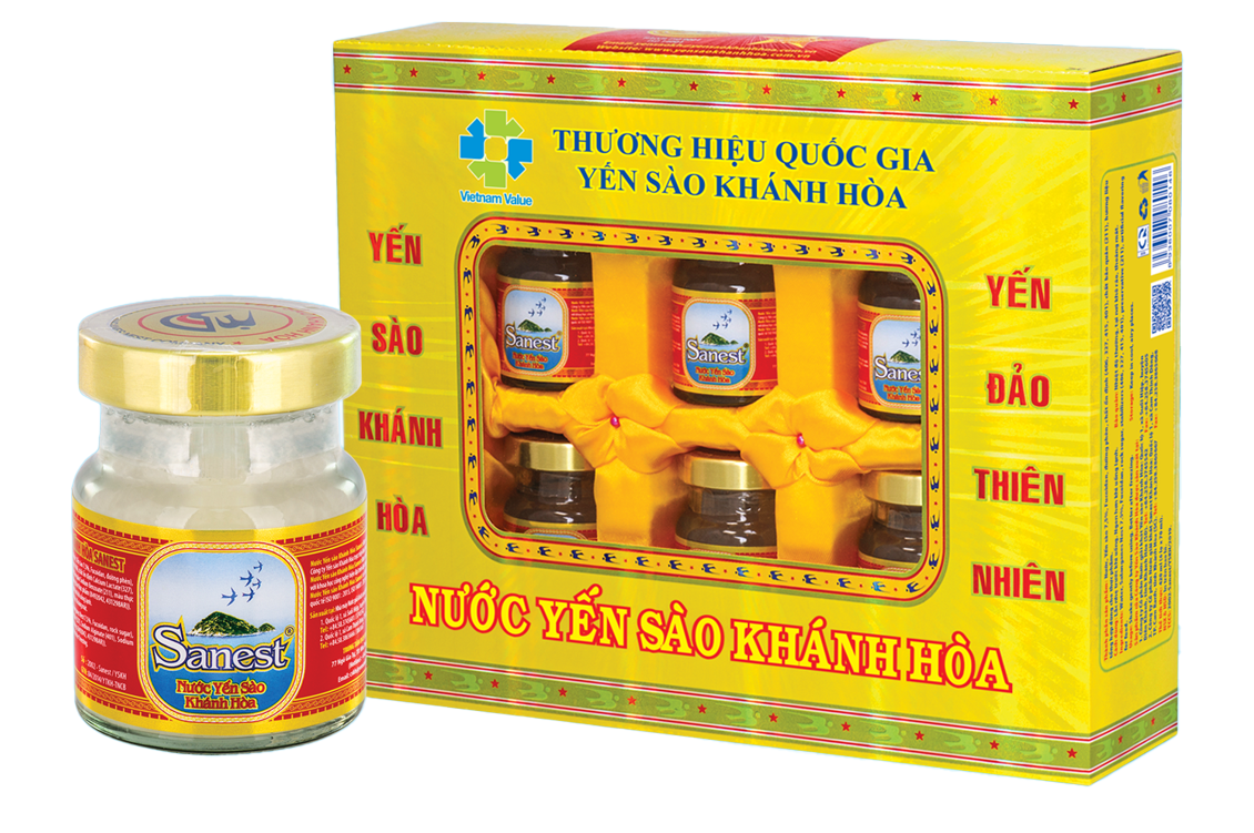  Nước Yến sào Sanest lọ 70ml, Hộp 6 lọ 