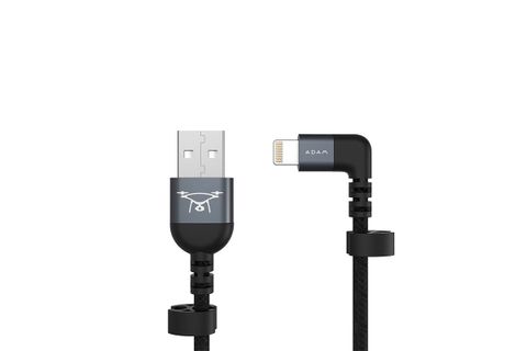adam elements rc cable (gray, lightning to usb)