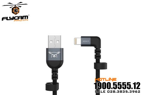 adam elements rc cable (gray, lightning to usb)