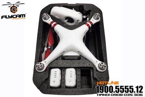 balô chống sốc titto đen carbon cho phantom 3/4/4pro (drone logo)