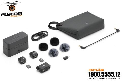 dji mic mini (2 tx + 1 rx + charging case)