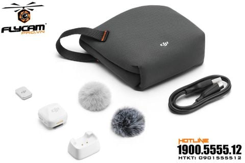dji mic mini transmitter (arctic white)