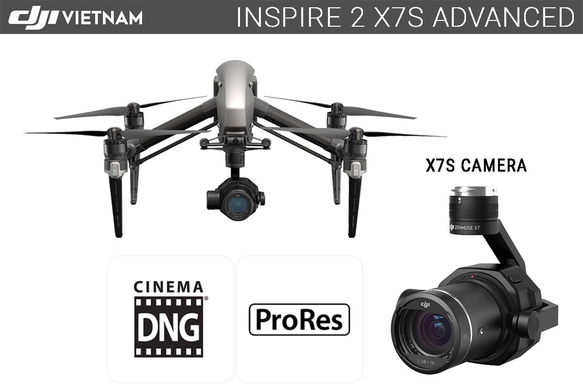 Dji inspire 2 cheap x7 advanced kit