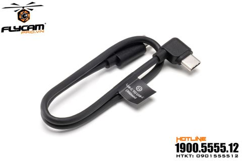 dji rs l-shaped multi-camera control cable (usb-c, 30cm)