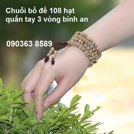 Chuỗi bồ đề Thiên nhãn Tây tạng 6li 108 hạt  trắng ngà