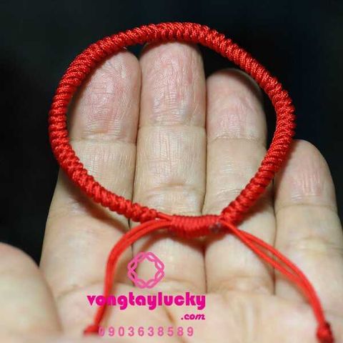 vòng tay may mắn, vòng tay chỉ đỏ, chỉ đỏ Thái Lan, vòng tay tài lộc, dây đeo chỉ đỏ