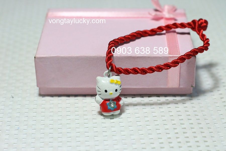 vòng tay may mắn mèo Kitty MD0048