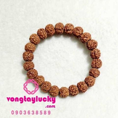 chuỗi hạt mật tông, chuỗi Rudraksha, vòng tay may mắn, vòng tay trừ tà, bồ đề ki cang, chuỗi tay hạt bồ đề kim cang, kim cang Ấn độ,