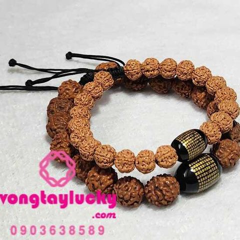 bồ đề Ấn độ, bồ đề kim cang, chuỗi hạt phong thủy, bồ đề kim cang Tây tạng, chuỗi đeo tay bồ đề dây rút, vòng cặp đôi, kinh bát nhã, bát nhã tâm kinh, đá lu thống