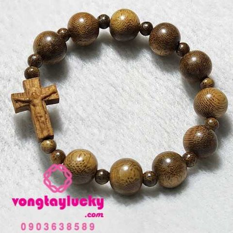 chuỗi mân côi giá tốt, chuỗi mân côi đeo tay, vòng tay trầm hương, vòng tay nam, Chuỗi mân côi trầm hương, tràng hạt mân côi, vòng tay công giáo, vòng tay thiên chúa