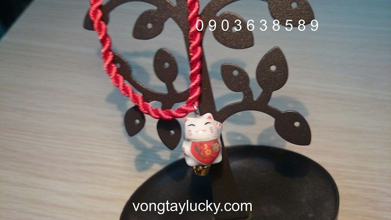 Vòng tay mèo cát tường Maneki Neko MS0035