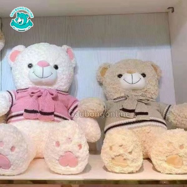 Gấu Bông Teddy Áo Cột Nơ