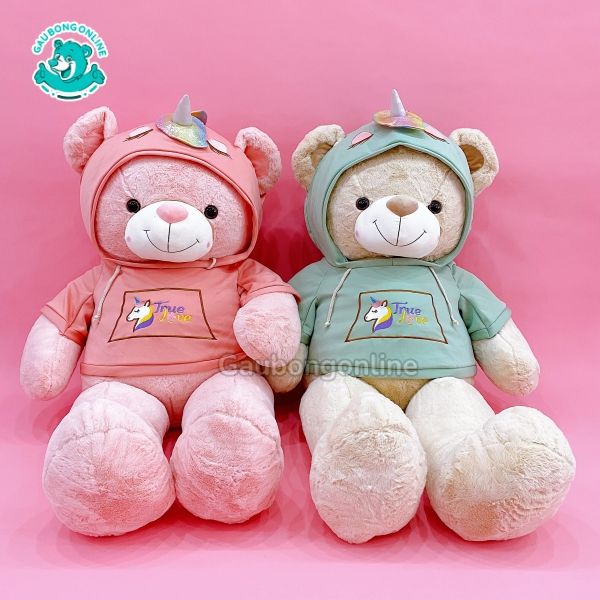 Gấu Bông Teddy Áo Nỉ Kì Lân