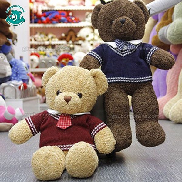 Gấu bông Teddy- Cà Vạt 70cm