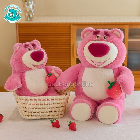 Gấu Bông Lotso Cầm Dâu Tây