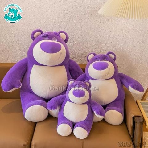 Gấu Bông Lotso Tím Đứng