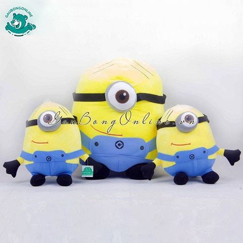 Minion 3D Mắt Bông