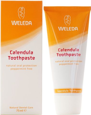  Calendula Zahncreme - 
Natuerliche Kariesprophylaxe ohne Menthol 