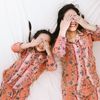 Pyjamas Nữ Hoa Cam