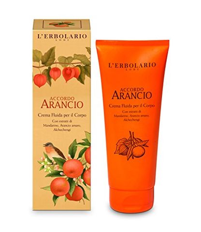  L'ERBOLARIO ACCORDO ARANCIO CREMA FLUIDA PER IL CORPO 