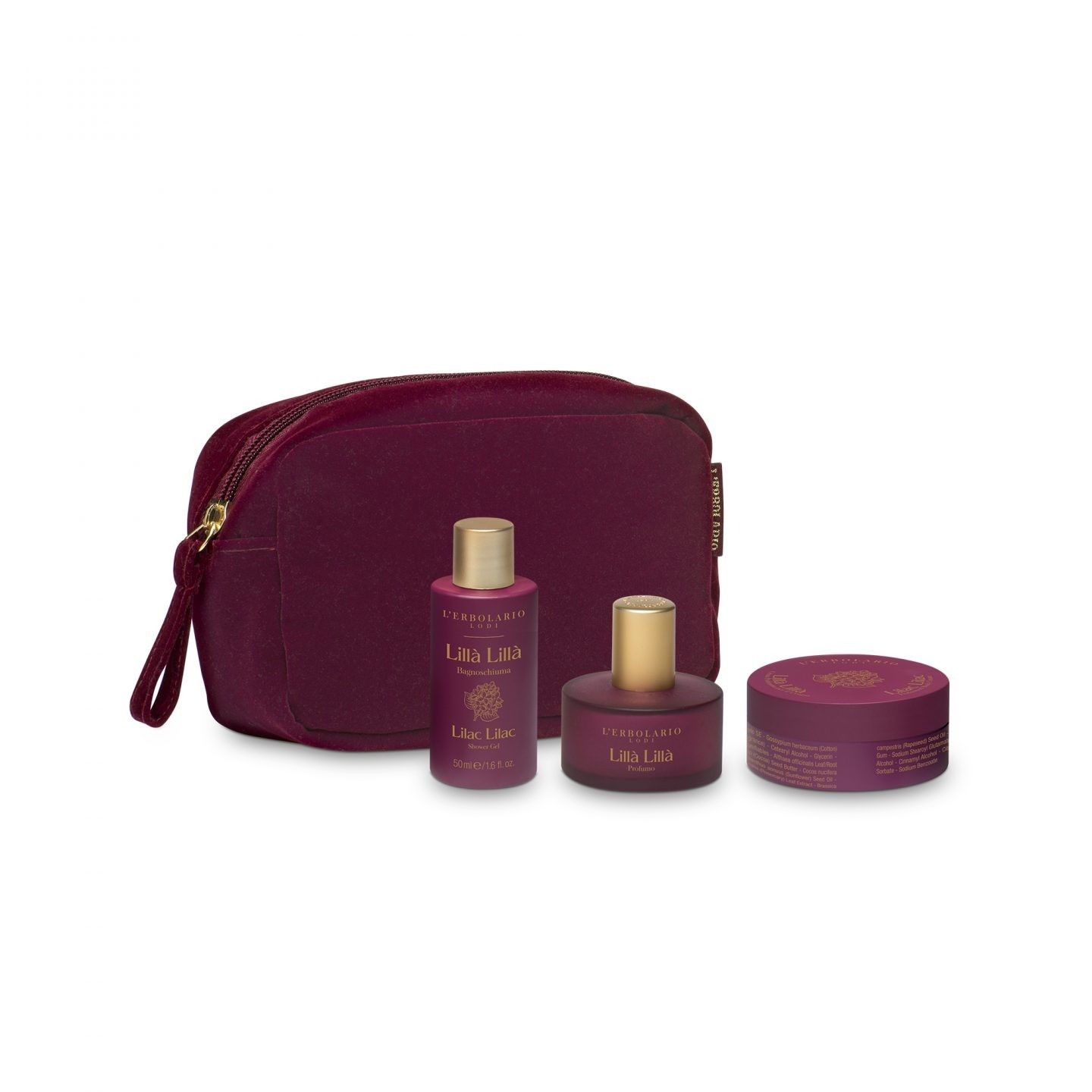 L'ERBOLARIO LILLÀ LILLÀ BEAUTY POCHETTE(30,50,50ML)