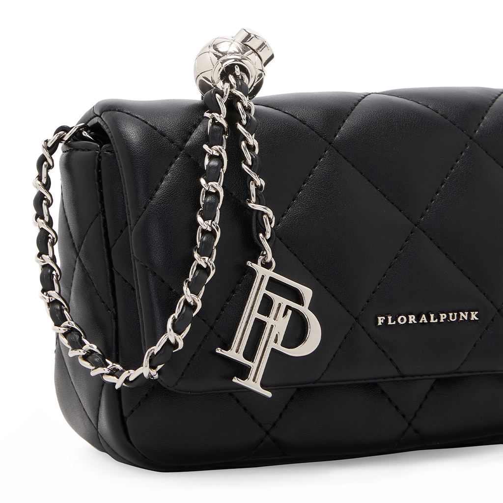 Túi Xách Floralpunk Ivy Chain Bag - Black