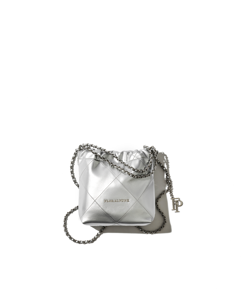 Brooklyn Mini Shopper - Silver
