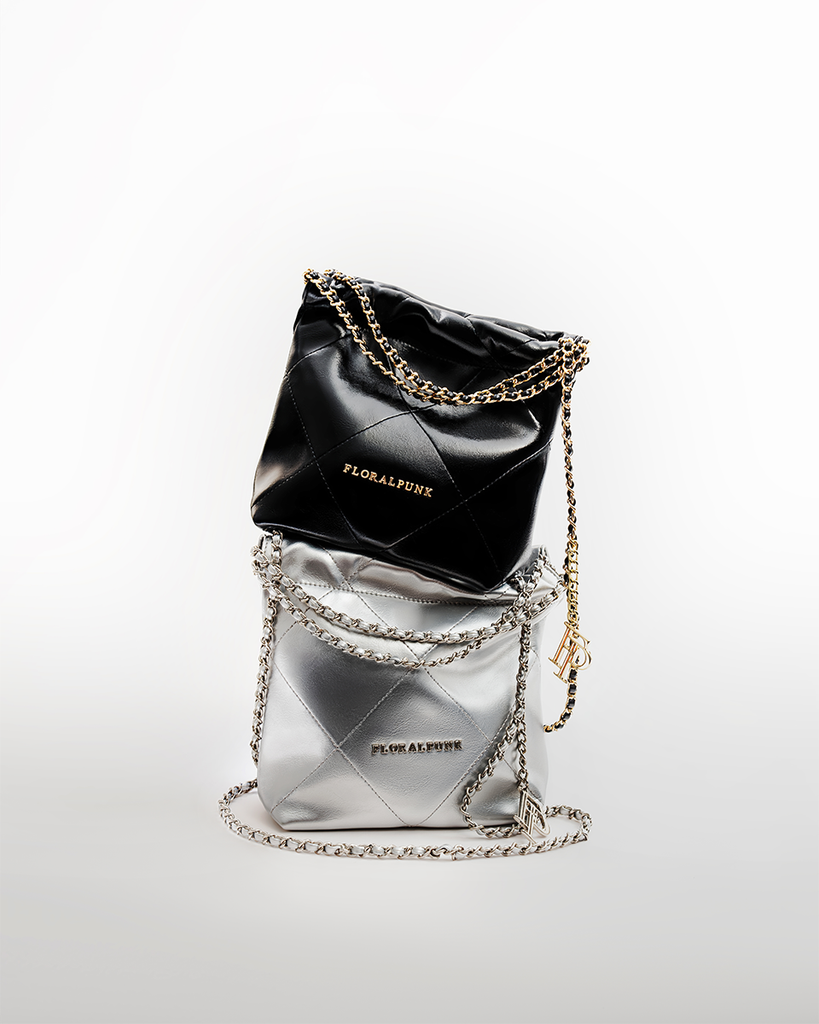 Brooklyn Mini Shopper - Silver