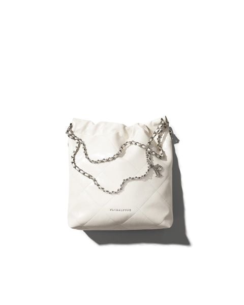Túi Xách Floralpunk Brooklyn Shopper Quilted - White