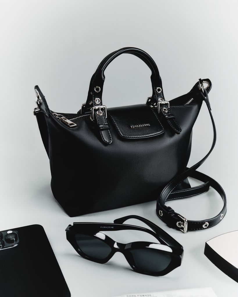 Túi Xách Floralpunk City Shopper Small - Black