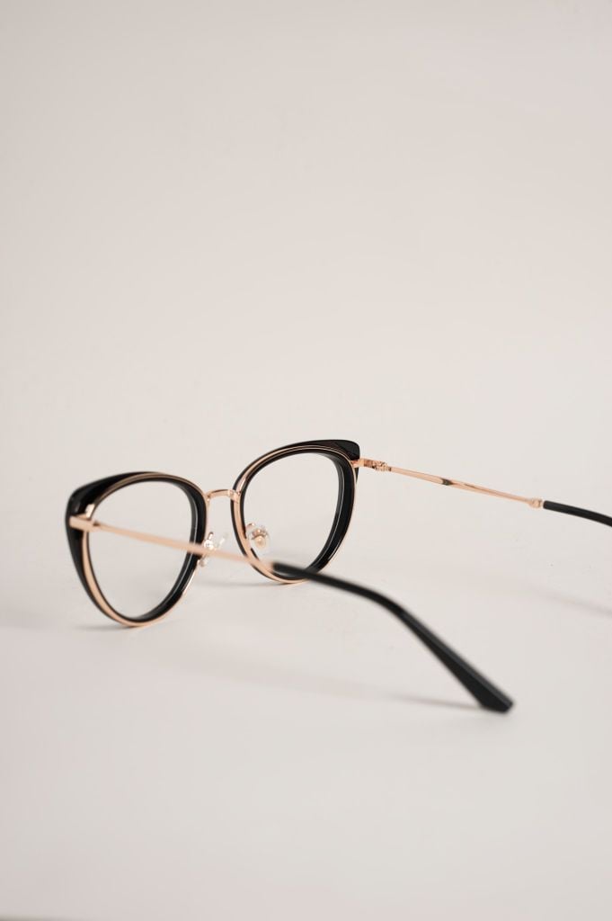 Mắt Kính Floralpunk Kaia Black Glasses