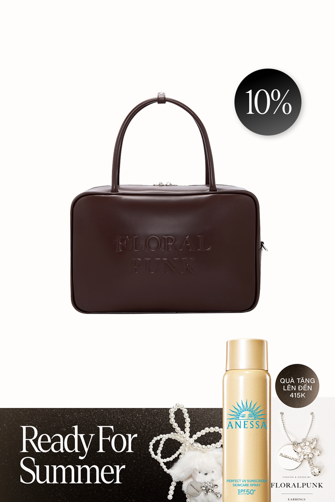 Berlin Briefcase Bag - Brown