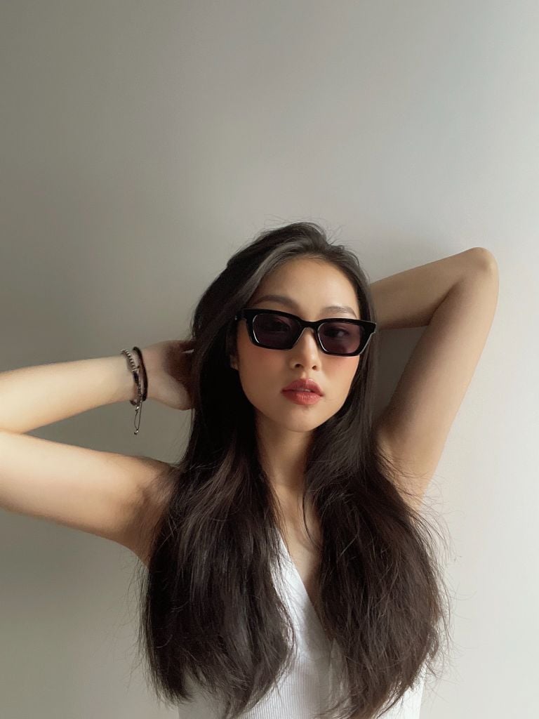 Mắt Kính Floralpunk Row Sunglasses - Black