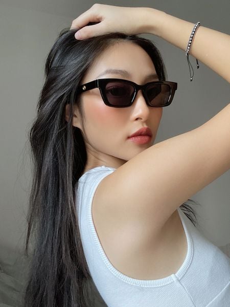 Mắt Kính Floralpunk Row Sunglasses - Black